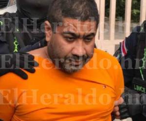 El presunto narcotraficante hondureño fue capturado la tarde del martes por elementos de la Policía de Control de Drogras del hermano país Costa Rica. /Fotos Noticias El Heraldo Honduras/