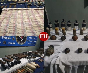 Un fuerte operativo desarrollado en la colonia Suazo Córdova de San Pedro Sula dejó evidenciado el poderío de la Mara Salvatrucha en la zona norte del país. Estas son las imágenes de los decomisos a la peligrosa estructura criminal.