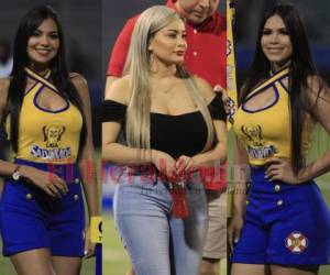 La belleza también fue parte del duelo disputado la noche del lunes entre Motagua y Vida en el coloso capitalino. Guapas mujeres se robaron suspiros y miradas de los presentes. Fotos Ronal Aceituno| EL HERALDO