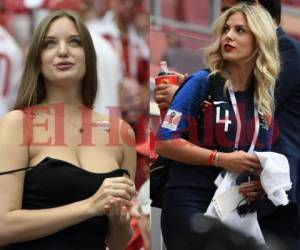 La belleza está presente en Luznikí. Hermosas hinchas de Francia y Dinamarca se hicieron presentes al duelo emocionante entre sus selecciones. Fotos AP| AFP