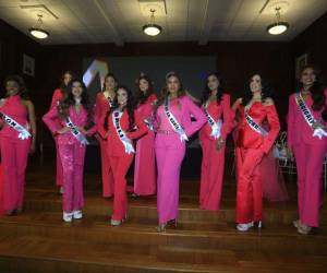 Las catorce candidatas fueron presentadas este viernes 13 de junio.