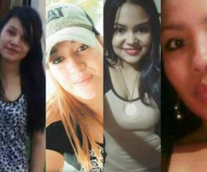 Estos son los rostros de algunas de las mujeres que han sido víctimas de la violencia en los últimos días en Honduras.