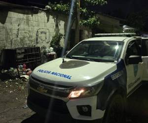 Rigoberto Escobar reclamó en la morgue de San Pedro Sula el cuerpo de su hijo Osman Javier Escobar Morales.