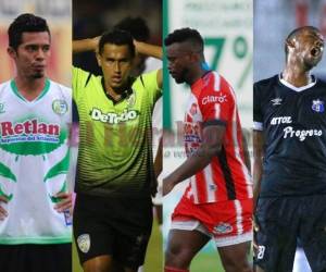 Juticalpa, Real de Minas, Vida y Honduras Progreso están en peligro de descender. (Fotos: EL HERALDO)