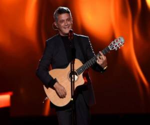 Alejandro Sanz actúa en la gala en honor a Juanes como Persona del Año de la Academia Latina de la Grabación el 13 de noviembre de 2019 en Las Vegas. Fot: Agencia AP.