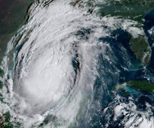 Así luce el huracán Delta que causó devastación en la costa de México.