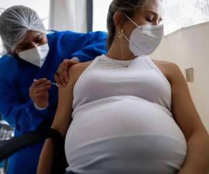 Las embarazadas deben aplicarse el biológico en su último trimestre de gestación, para proteger a su bebé durante los primeros dos meses de vida.