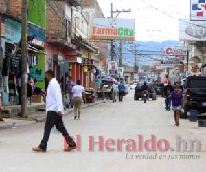 Talanga es un pueblo con un auge comercial interesante. Foto: Emilio Flores/El Heraldo