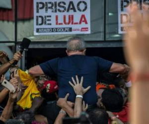 El expresidente de Brasil, Lula Da Silva, ha contado con el respaldo de sus seguidores. (AFP)