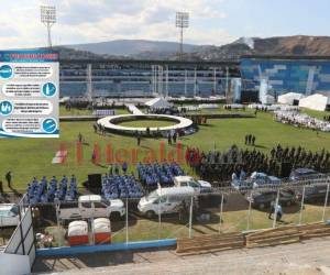 Estas son las restricciones que se deben cumplir para presenciar la toma de posesión de Xiomara Castro en el Estadio Nacional. Foto: EL HERALDO