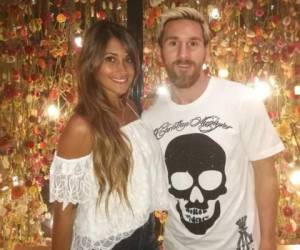 Lionel Messi y Antonella Rocuzzo, una de las parejas argentinas más famosas (Foto: Redes / Deportes EL HERALDO Honduras)