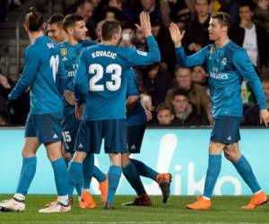 Una victoria también pondría al Real Madrid a siete puntos del Atlético de Madrid (2º, 55 puntos) y a 14 del líder, el Barcelona (62 puntos). Foto: AFP