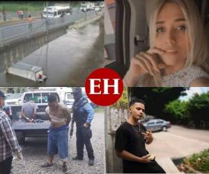 La muerte de una tiktoker, la captura de sicarios tras cometer asesinatos, accidentes de tránsito e incendios fueron noticias esta semana en Honduras.
