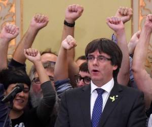 Carles Puigdemont, presidente de la Generalitat de Cataluña.