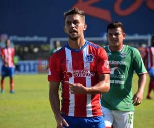 El jugador uruguayo ha generado buenas expectativas desde su debut con Olimpia ante Honduras Progreso. Foto: EL HERALDO