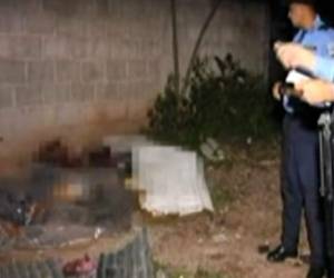 El cuerpo sin vida de Juan Ramón Romero quedó tendido en un predio abandonado de la colonia Hato de Enmedio y luego fue llevado a la morgue capitalina.