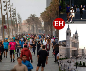 A partir del lunes, la mitad de los 47 millones de españoles entran en la fase 1 del período de desconfinamiento, un proceso por etapas que se prolongará hasta bien entrado el mes de junio. Fotos: AFP/AP.