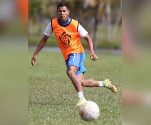 Bryan Moya, que anotó siete goles en su estadía con el Vida, quiere forjarse un nombre en Olimpia (Foto: Juan Salgado)