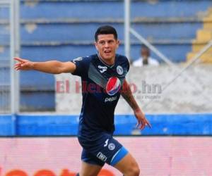 Marcelo Estigarribia anotó el gol de Motagua. Foto: EL HERALDO.