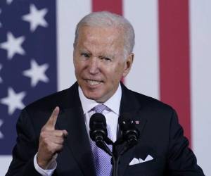 Joe Biden, presidente de Estados Unidos. Foto AP