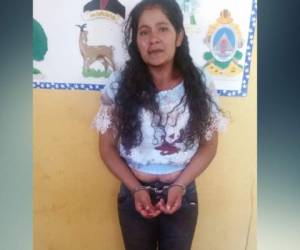 Dunia Yesenia Orellana Sánchez fue detenida en un hotel de Ocotepeque.