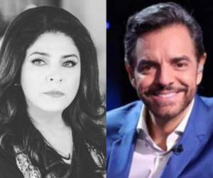 La actriz de telenovela Victoria Ruffo y el comediante Eugenio Derbez. Fotos cortesía Instagram