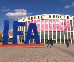 En el salón de electrónica IFA de Berlín se lleva a cabo la feria.