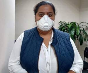 Karla Pavón, jefa de epidemiología de la Secretaría de Salud en Honduras.