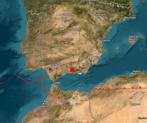 Sismo de 5,2 sacude el sur de España; minutos antes tembló en Indonesia