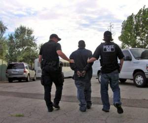 Estados Unidos cada día aumenta el número de detenciones contra presuntos pandilleros.