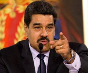 Nicolás Maduro, presidente de Venezuela. Foto AFP
