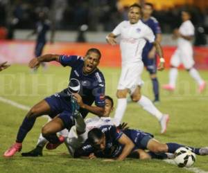 Motagua no ha podido ganar el clásico en el último año. Foto: Archivo El Heraldo.