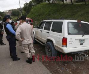 El joven falleció antes de llegar al Hospital Escuela. Foto: Marvin Salgado/EL HERALDO