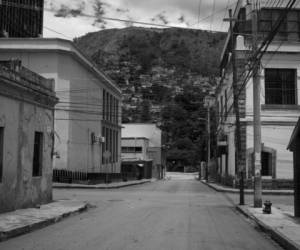 DE LA SERIE “EL BARRIO AUSENTE”La imagen fue tomada en noviembre de 2019, antes de que la sombra cayera en estas Honduras.