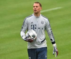 El capitán del Bayern Múnich, Manuel Neuer. AFP.