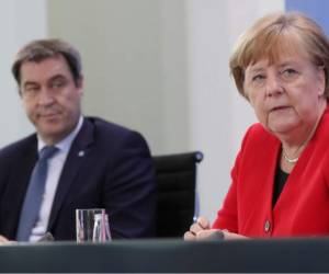 La canciller alemana Angela Merkel. AP.