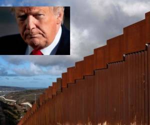 El magnate indicó que su gobierno planea un muro de acero en lugar de concreto. Foto AFP