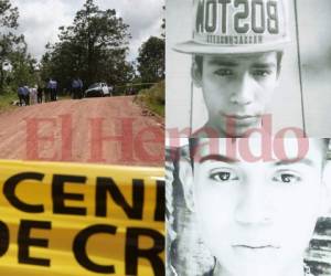 En una calle de tierra en el sector de La Montañita fueron encontrados los dos cuerpos de los dos jóvenes raptados y asesinados.