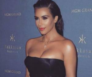 Kim se encontraba en una discoteca en Las Vegas cuando hizo el video. Foto: Instagram