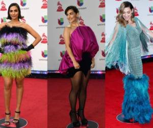 Manu Manzo, Ana de la Reguera, Michelle Galvan, entre otras, no acertaron con sus atuendos en la 19 entrega de los premios Latin Grammy.