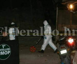 La masacre en la colonia Villanueva de la capital de Honduras se registró este sábado a eso de las 7:30 de la noche (Fotos: Mario Urrutia / EL HERALDO Honduras)