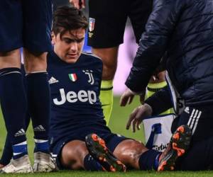 Dybala se perderá por lo tanto el choque contra el Inter de Milán (2º en la tabla) el próximo fin de semana, muy importante para la lucha por el Scudetto. Foto: AFP.