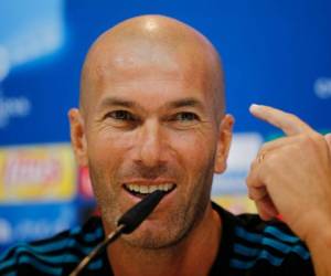Zinedine Zidane durante una conferencia de prensa. (Fotos: Agencias/AFP)