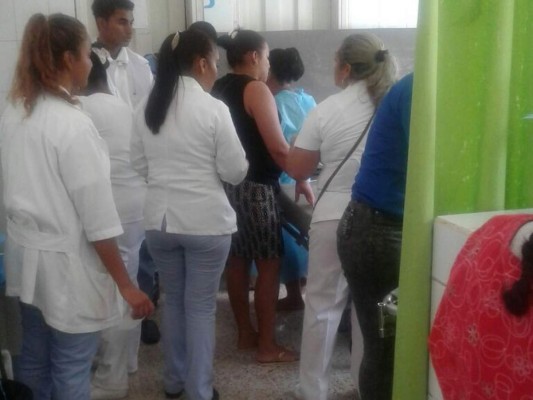 Los heridos fueron llevados al Hospital Escuela Universitario (UNAH).