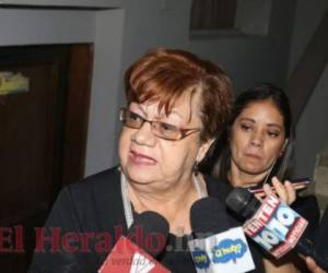 Doris Gutiérrez asegura que Xiomara ganará las elecciones. Foto: El Heraldo