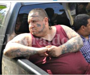 Ricky Alexander Zelaya Camacho, alias 'Boxer Hiuber', al momento de su llegada a los juzgados de Tegucigalpa. (Fotos: EL HERALDO)