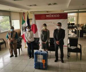 La entrega se realizó en la embajada mexicana a las autoridades hondureñas.
