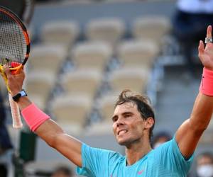 El español se tomó revancha del argentino que lo había dejado fuera del Maters 1000 de Roma. Foto: AFP