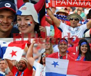 Con mucho fervor han llegado los panameños al Estadio Olímpico Fisht, Sochi, Rusia para apoyar a su selección.