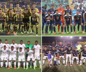 ¿Quién será el nuevo monarca del fútbol hondureño Real España, Motagua, Honduras Progreso u Olimpia? (Foto: EL HERALDO)